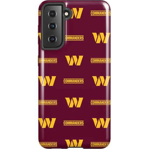 NFL Washington Commanders Blitz Series Galaxy S21 5G Pro Case