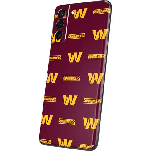 NFL Washington Commanders Blitz Series Galaxy S21 5G Skin