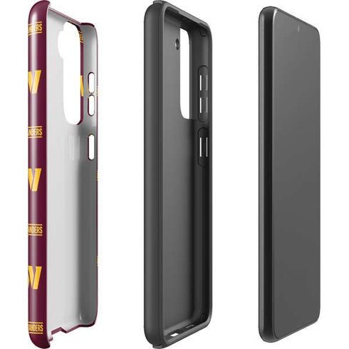 NFL Washington Commanders Blitz Series Galaxy S21 FE Pro Case
