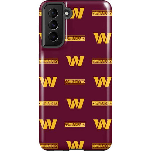 NFL Washington Commanders Blitz Series Galaxy S21 Plus 5G Pro Case