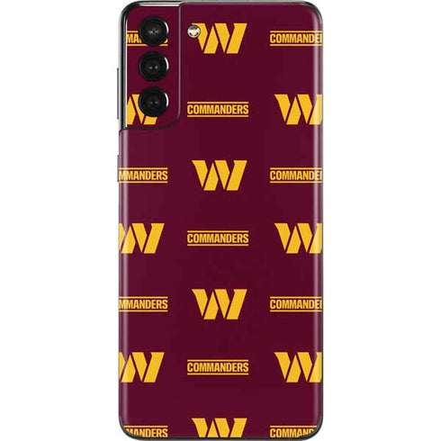 NFL Washington Commanders Blitz Series Galaxy S21 Plus 5G Skin
