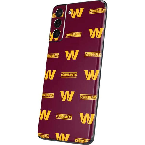 NFL Washington Commanders Blitz Series Galaxy S21 Plus 5G Skin