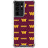 NFL Washington Commanders Blitz Series Galaxy S21 Ultra 5G Clear Case