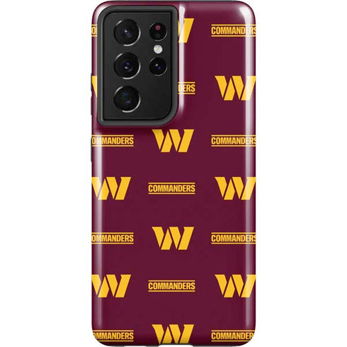 NFL Washington Commanders Blitz Series Galaxy S21 Ultra 5G Pro Case