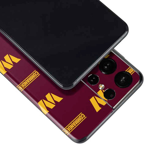 NFL Washington Commanders Blitz Series Galaxy S21 Ultra 5G Skin