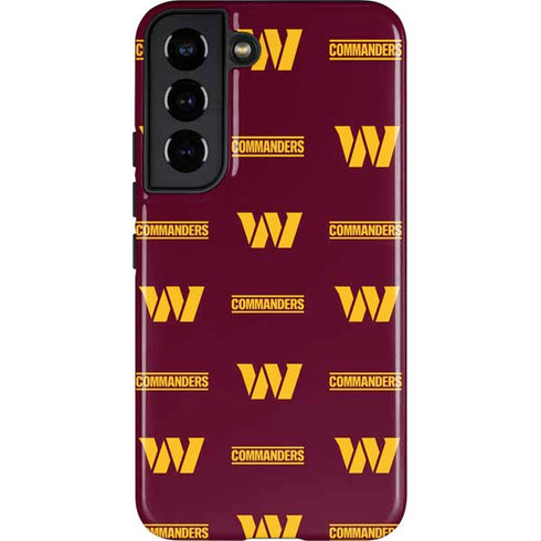 NFL Washington Commanders Blitz Series Galaxy S22 Pro Case