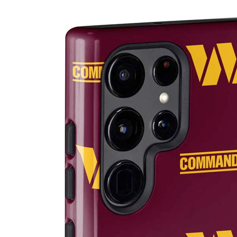 NFL Washington Commanders Blitz Series Galaxy S22 Ultra Pro Case