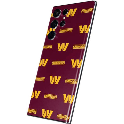 NFL Washington Commanders Blitz Series Galaxy S22 Ultra Skin