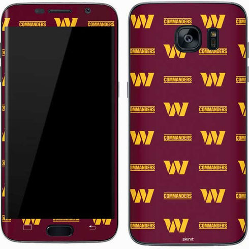 NFL Washington Commanders Blitz Series Galaxy S7 Skin