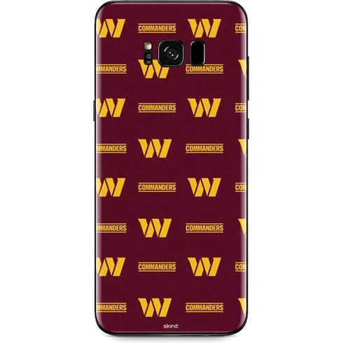 NFL Washington Commanders Blitz Series Galaxy S8 Plus Skin