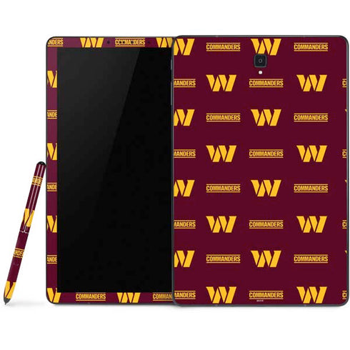 NFL Washington Commanders Blitz Series Samsung Galaxy Tab Skin