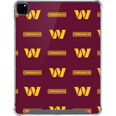 NFL Washington Commanders Blitz Series iPad Pro 12.9in (2020) Clear Case