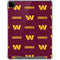 NFL Washington Commanders Blitz Series iPad Pro 12.9in (2020) Clear Case