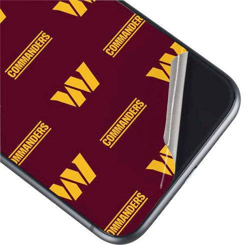 NFL Washington Commanders Blitz Series iPhone 11 Skin
