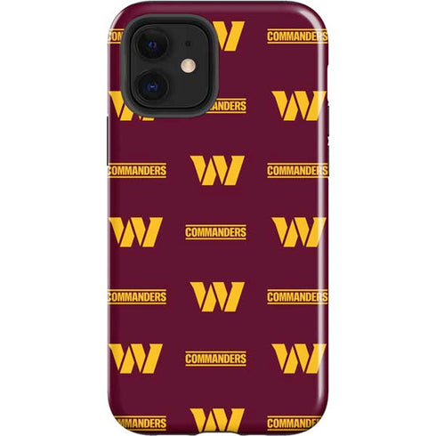 NFL Washington Commanders Blitz Series iPhone 12 Impact Case