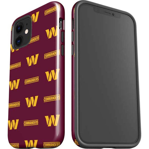NFL Washington Commanders Blitz Series iPhone 12 Impact Case