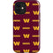 NFL Washington Commanders Blitz Series iPhone 12 Mini Impact Case
