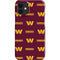 NFL Washington Commanders Blitz Series iPhone 12 Mini Lite Case