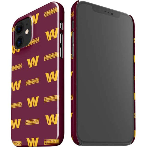 NFL Washington Commanders Blitz Series iPhone 12 Mini Lite Case