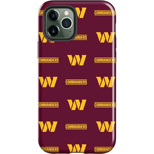 NFL Washington Commanders Blitz Series iPhone 12 Pro Impact Case