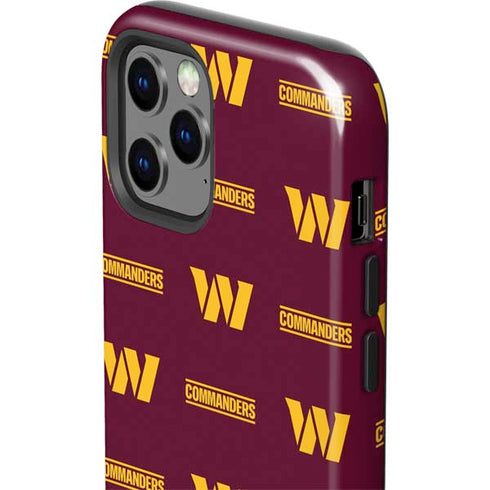 NFL Washington Commanders Blitz Series iPhone 12 Pro Impact Case
