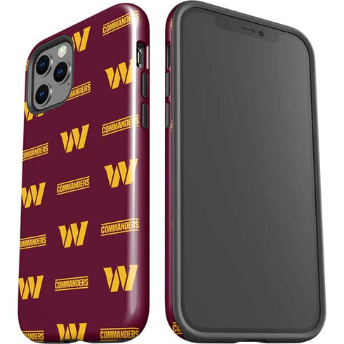 NFL Washington Commanders Blitz Series iPhone 12 Pro Impact Case