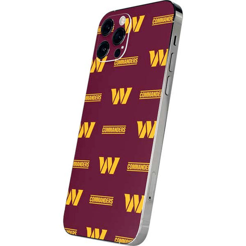 NFL Washington Commanders Blitz Series iPhone 12 Pro Max Skin