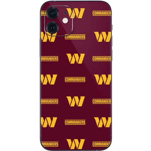 NFL Washington Commanders Blitz Series iPhone 12 Skin