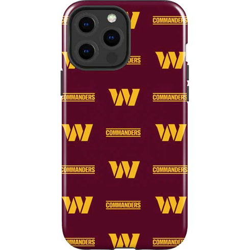NFL Washington Commanders Blitz Series iPhone 13 Pro Max Impact Case