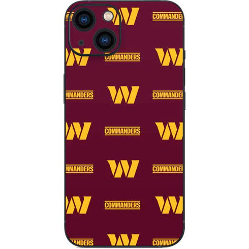 NFL Washington Commanders Blitz Series iPhone 13 Skin