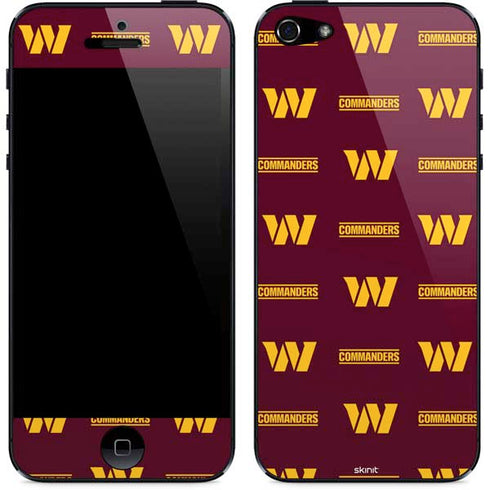 NFL Washington Commanders Blitz Series iPhone 5/5s/5SE Skin