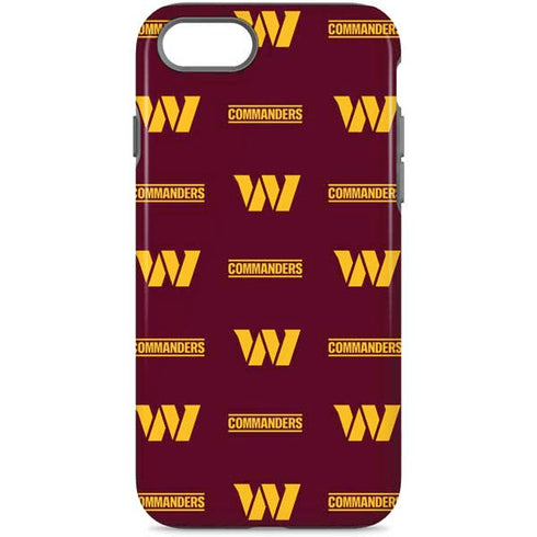 NFL Washington Commanders Blitz Series iPhone 8 Pro Case