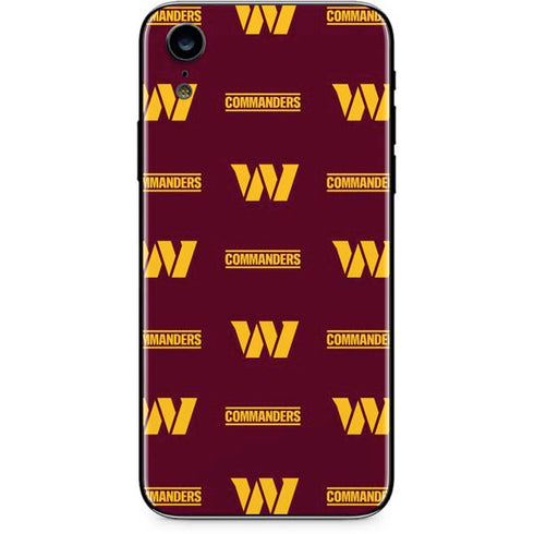 NFL Washington Commanders Blitz Series iPhone XR Skin