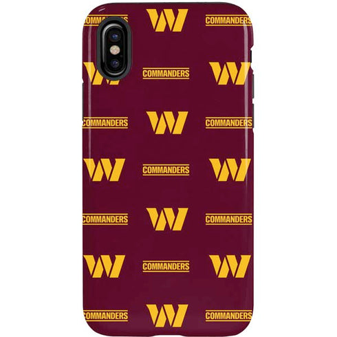 NFL Washington Commanders Blitz Series iPhone XS Pro Case