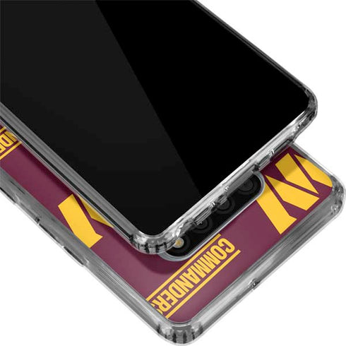 NFL Washington Commanders Blitz Series LG Stylo 6 Clear Case