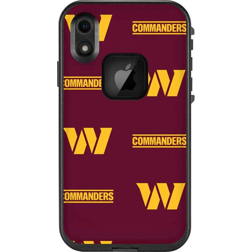 NFL Washington Commanders Blitz Series LifeProof Fre iPhone Skin