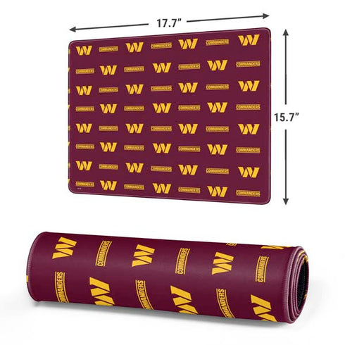 NFL Washington Commanders Blitz Series Gaming Mouse Pad
