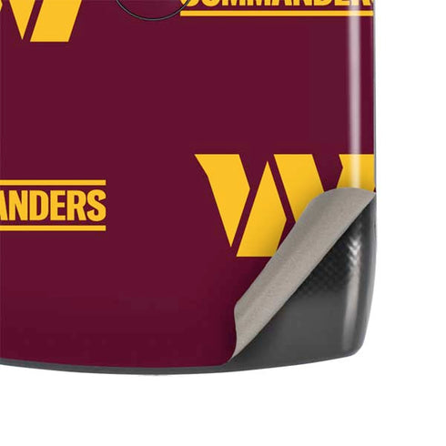 NFL Washington Commanders Blitz Series Motorola RAZR Skin