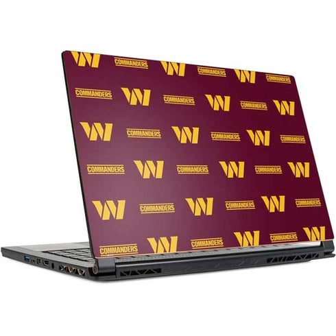 NFL Washington Commanders Blitz Series MSI GS65 Stealth Laptop Skin