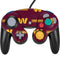 NFL Washington Commanders Blitz Series Nintendo GameCube Controller Skin