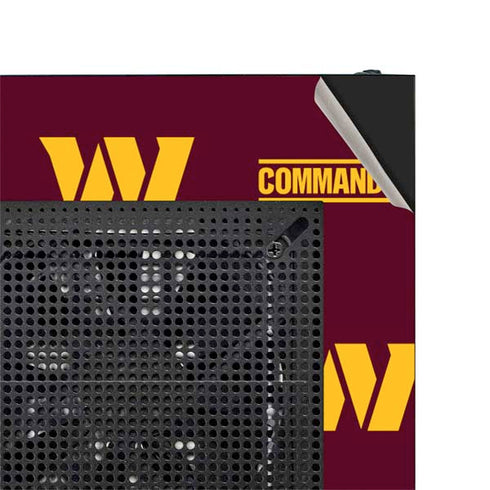 NFL Washington Commanders Blitz Series NZXT H510 Compact ATX Mid-Tower Case Skin