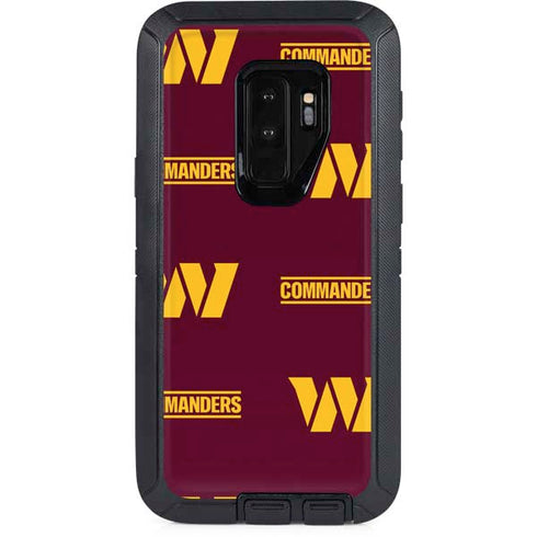 NFL Washington Commanders Blitz Series Otterbox Defender Galaxy Skin