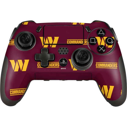 NFL Washington Commanders Blitz Series PlayStation Scuf Vantage 2 Controller Skin