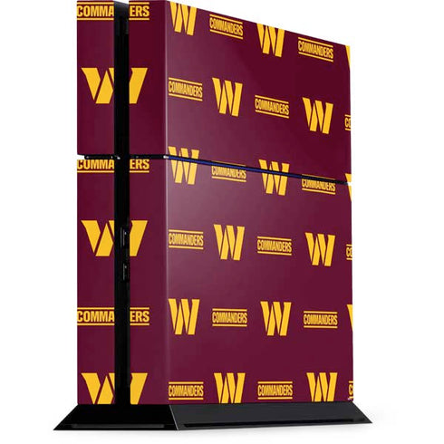 NFL Washington Commanders Blitz Series PS4 Console Skin