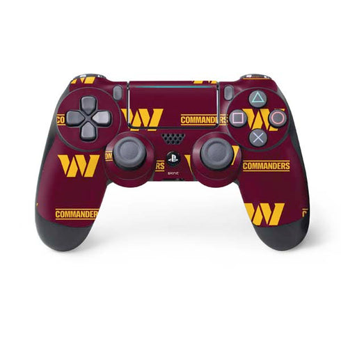 NFL Washington Commanders Blitz Series PS4 Pro/Slim Controller Skin