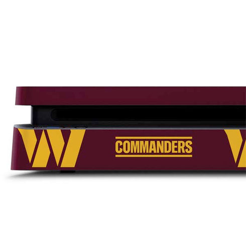 NFL Washington Commanders Blitz Series PS4 Slim Skin
