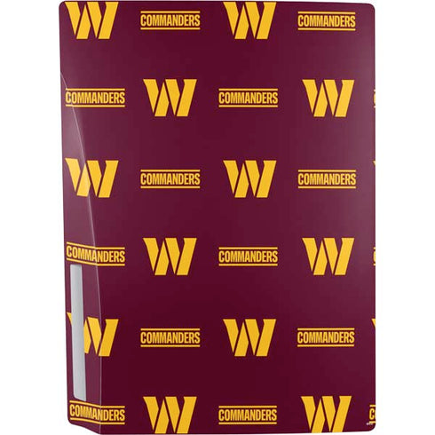NFL Washington Commanders Blitz Series PS5 Console Skin