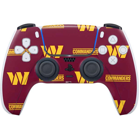 NFL Washington Commanders Blitz Series PS5 Controller Skin