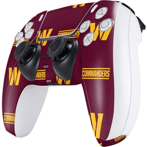 NFL Washington Commanders Blitz Series PS5 Controller Skin