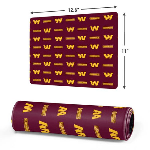 NFL Washington Commanders Blitz Series Gaming Mouse Pad